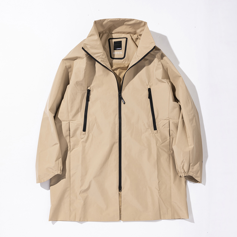 +PHENIX(プラスフェニックス)スタンドアップカラーフーデットコートアイテムイメージ