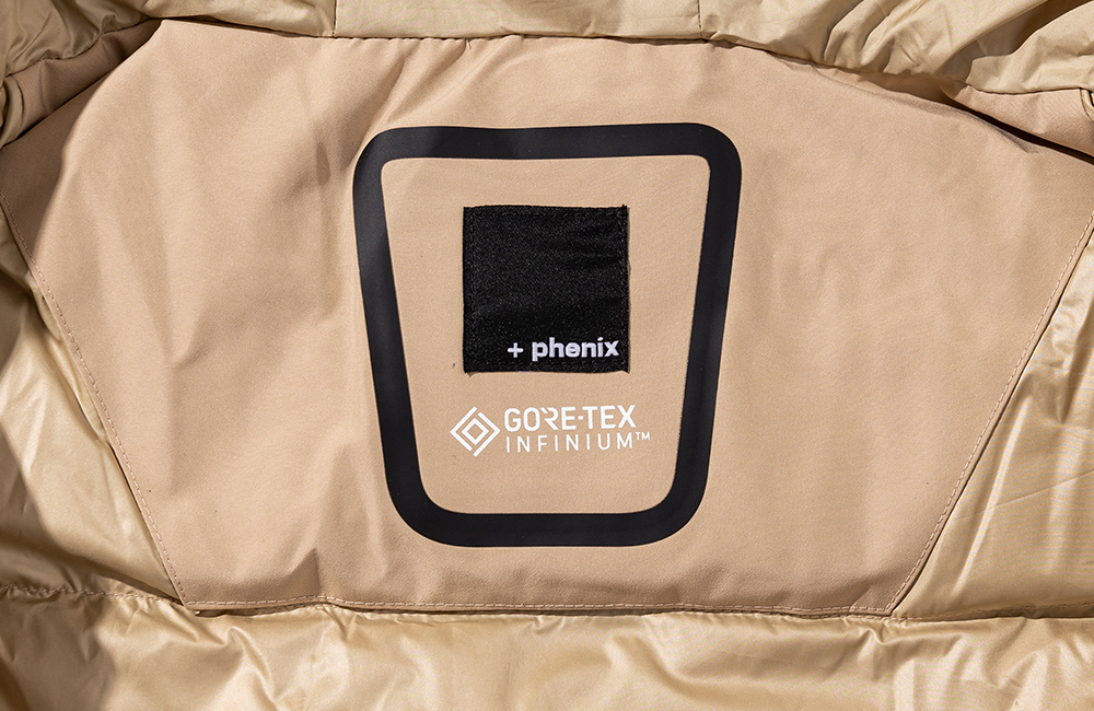 アイテム詳細イメージ GORE-TEX INFINIUMを使用