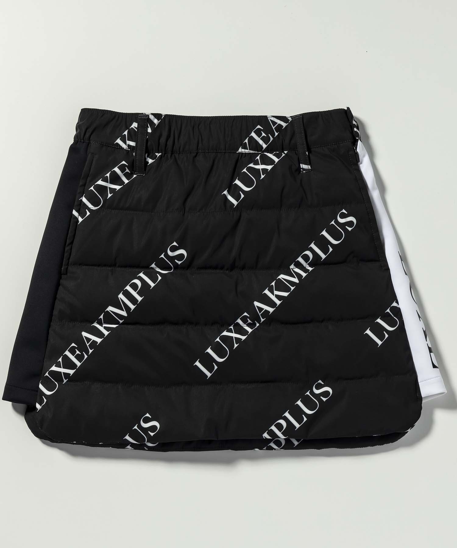 LUXEAKMPLUS(リュクスエイケイエムプラス)ゴルフ 中綿サイドロゴスカート