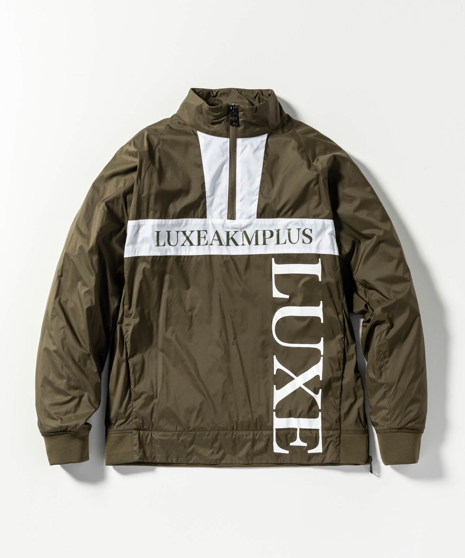 LUXEAKMPLUS(リュクスエイケイエムプラス)ゴルフ 軽量ハーフジップトラックジャケット